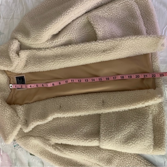 Abercrombie & Fitch fitted teddy coat - Picture 7 of 7